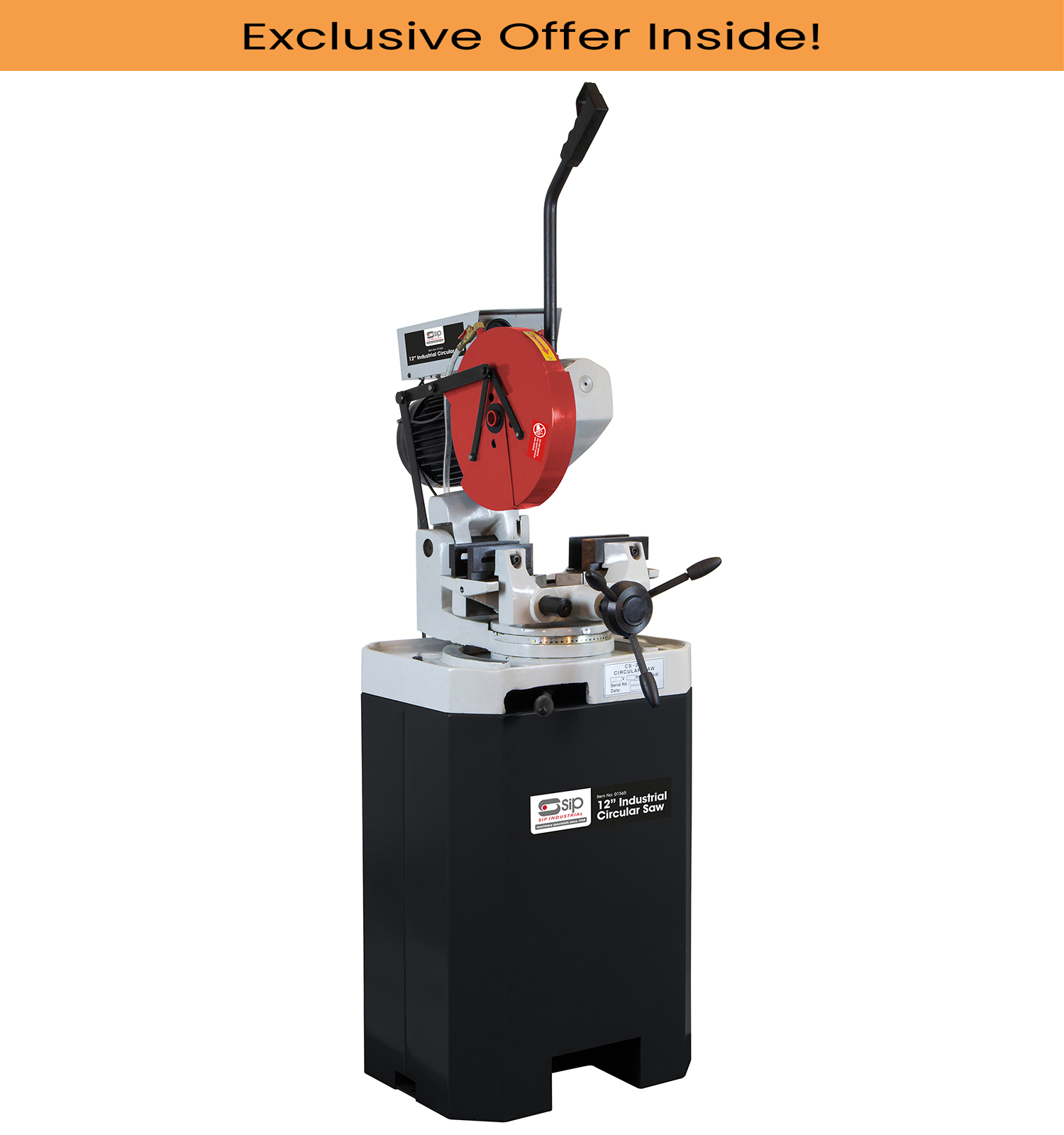 SIP 01565 12" Industrial Circular Saw - Three Phase