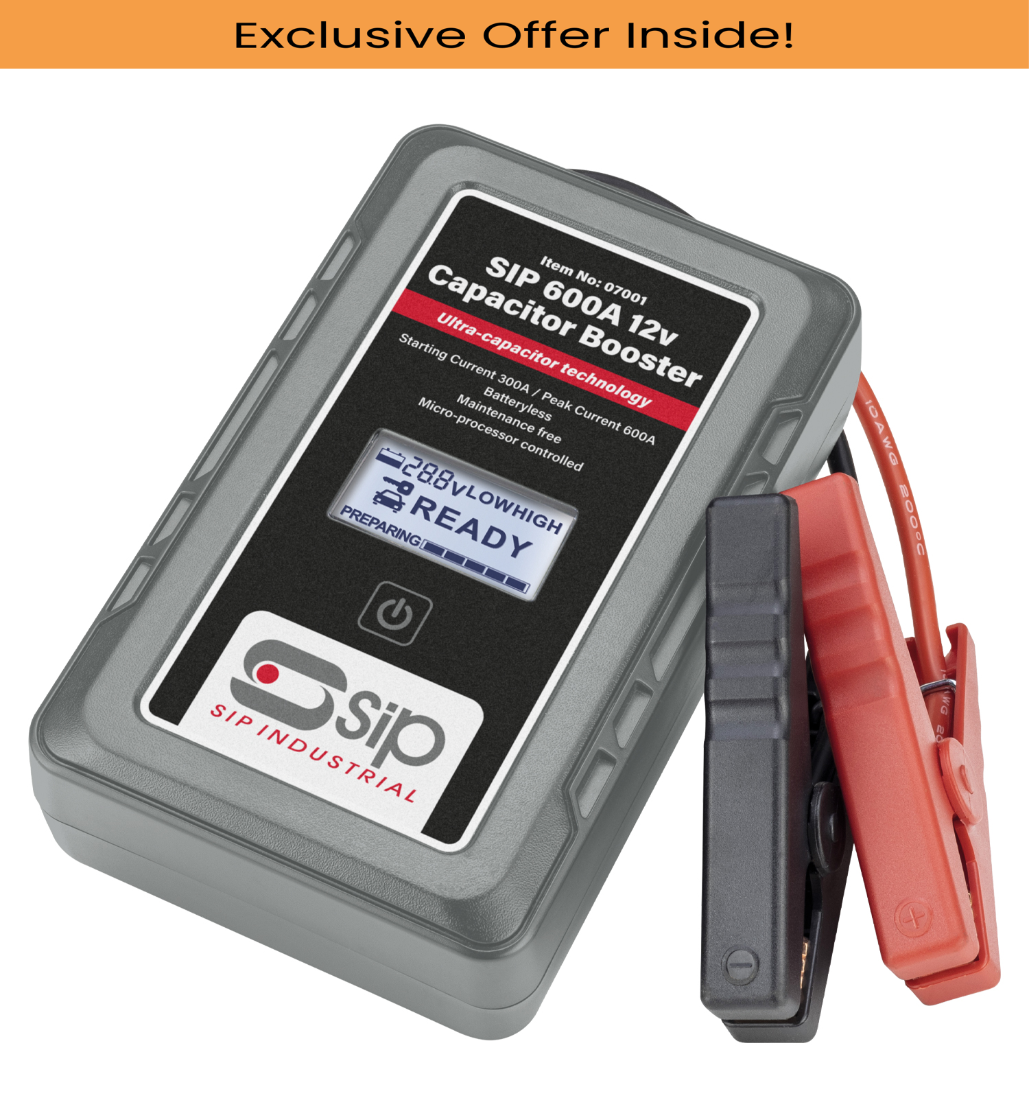 SIP 07001 600A 12v Capacitor Booster