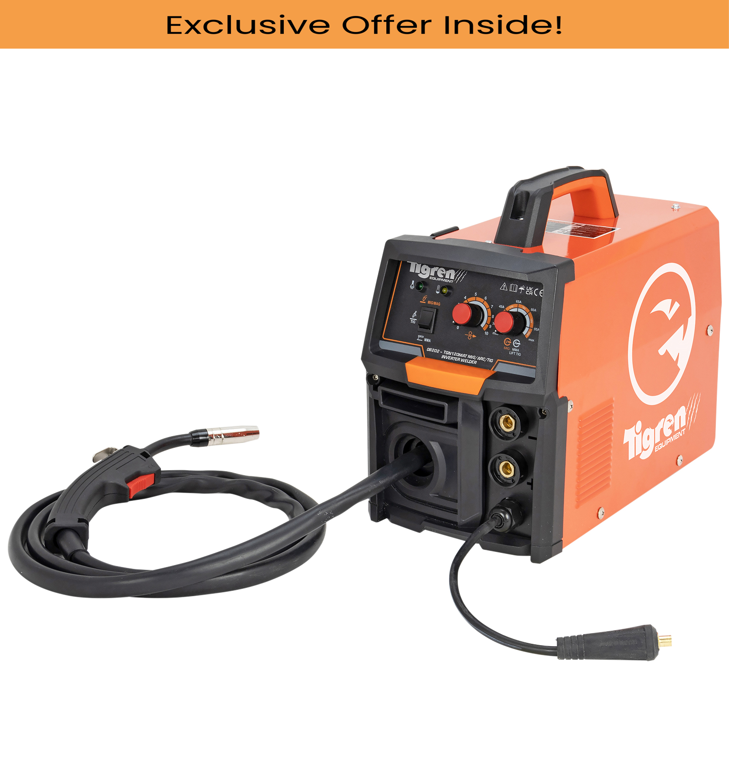 TIGREN TGN120MAT MIG/ARC/TIG Inverter Welder