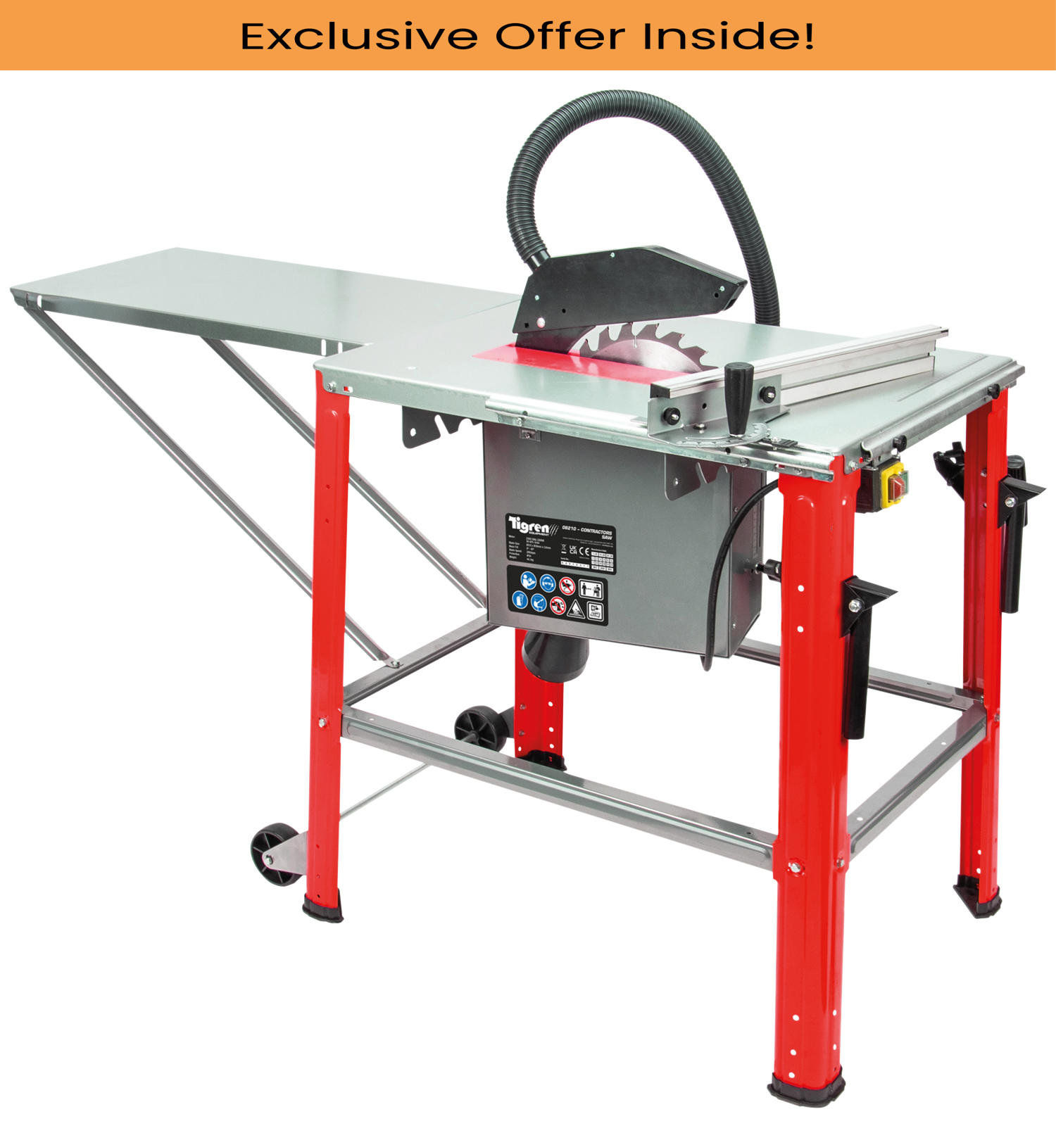TIGREN 12" Contractor Saw