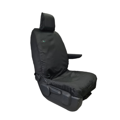 Seat Cover For Fiat Scudo, Year 2022 Onwards, Driver Seat, Black, Town & Country - CP01BLK