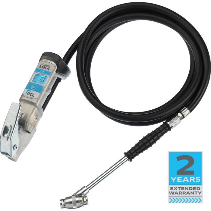 PCL DAC436 ACCURA MK4 Tyre Inflator 3.6m Hose Twin Clip-on Connector
