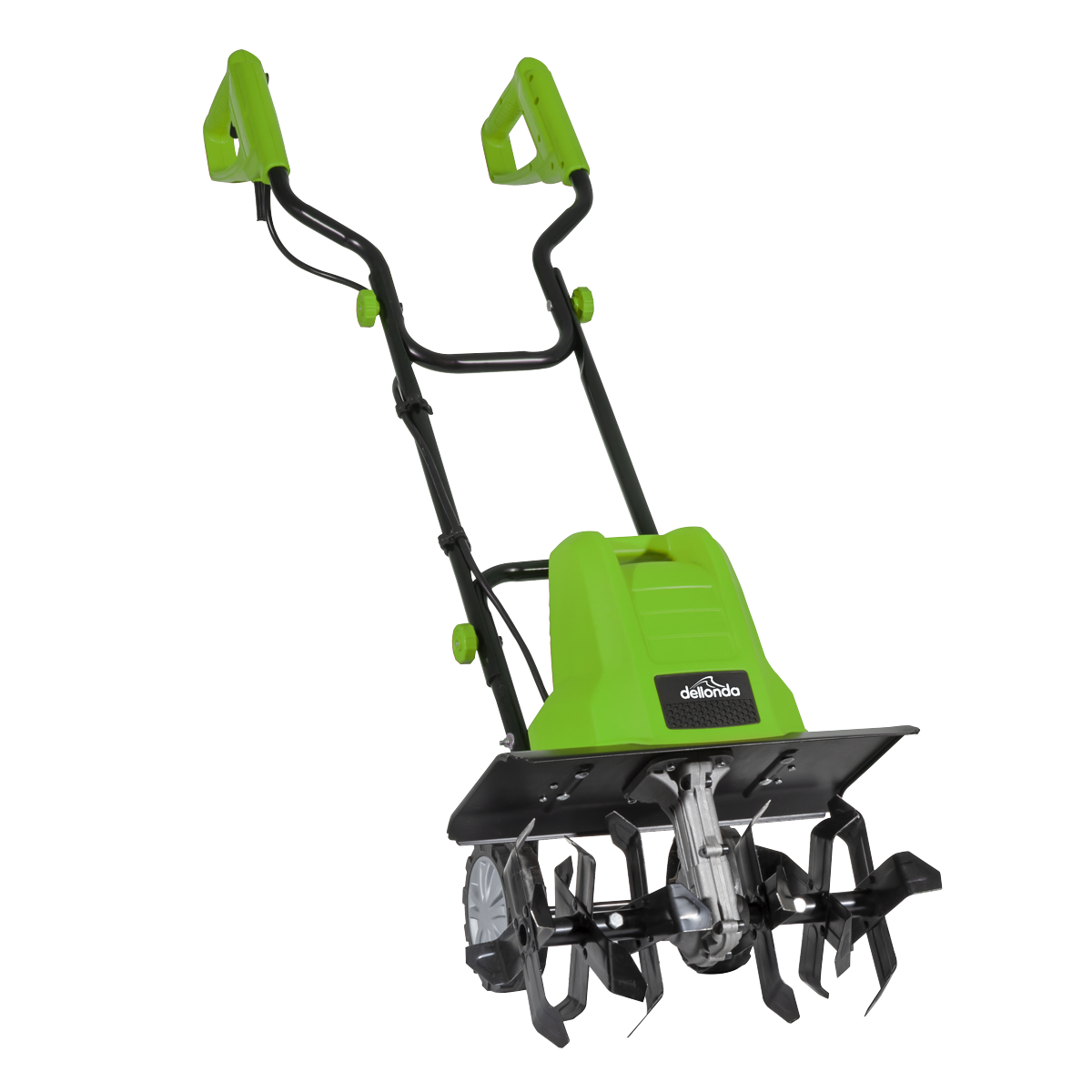 Sealey DG217 Dellonda Electric Tiller/Cultivator, 1500W Rotavator for Digging Garden Soil, Electric Weeder 40cm Working Width, 6 Blades, 10m Power