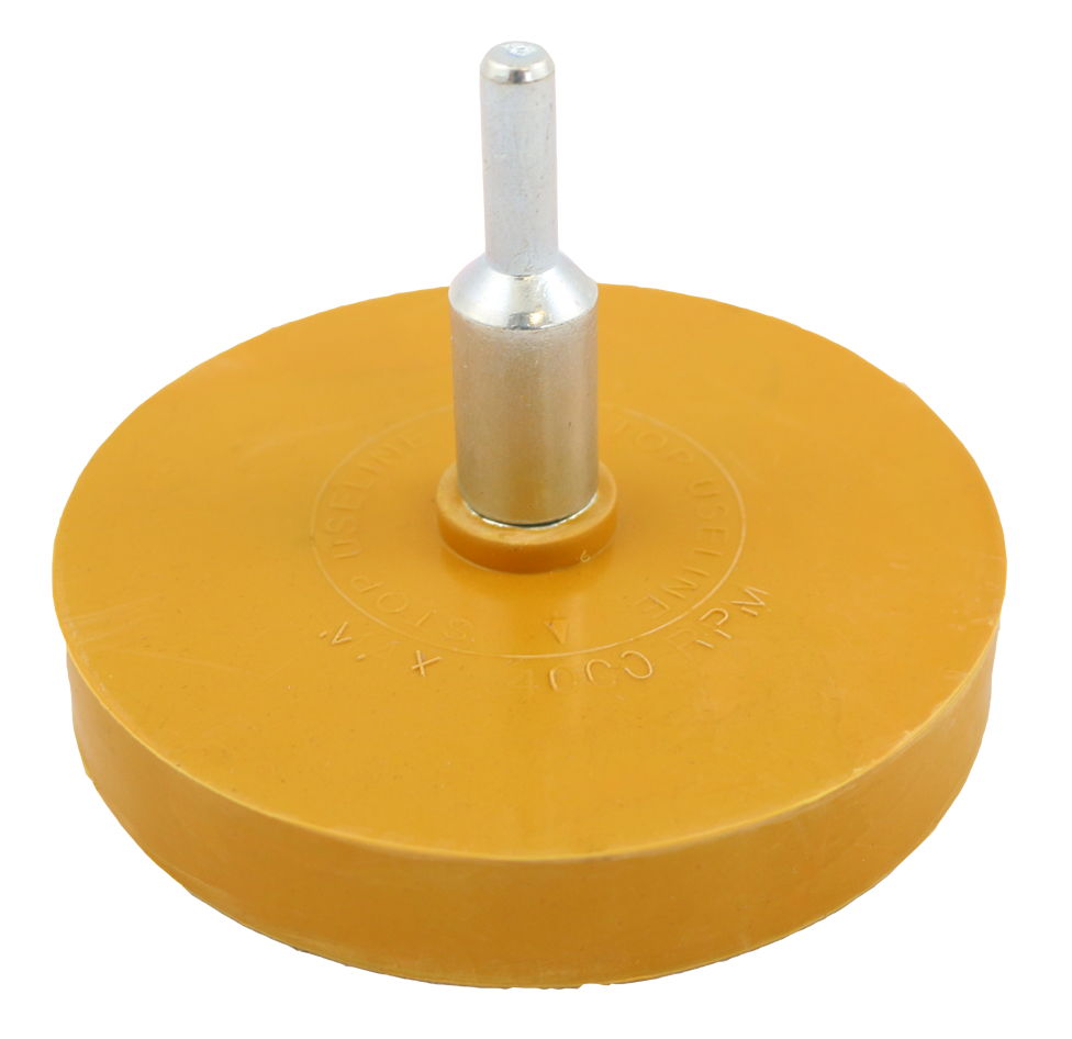 Abracs Eraser Wheel Spindle, 88mm x 15mm - 6mm , ABEW88