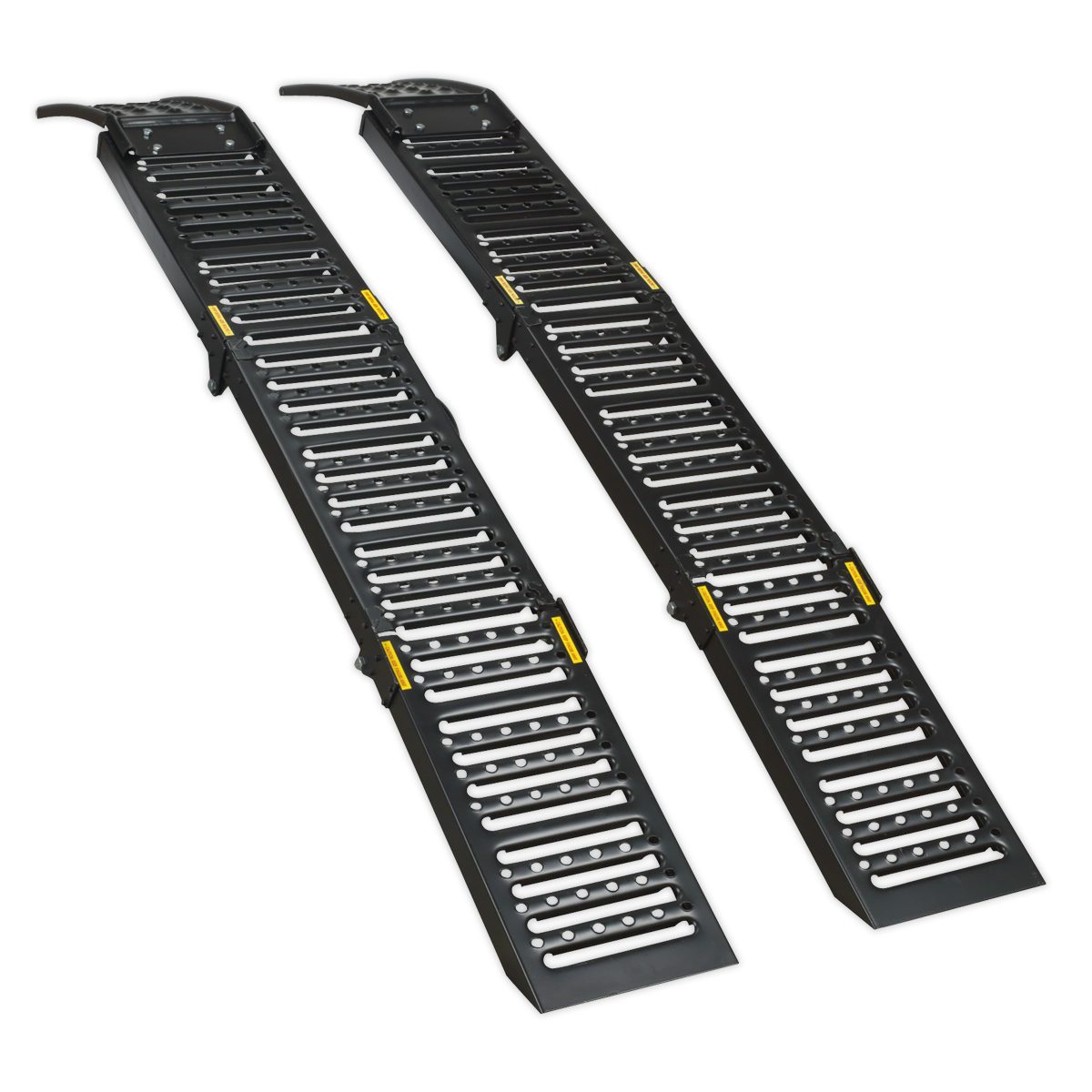 Sealey FCR500 Steel Folding Loading Ramps 500kg Capacity per Pair