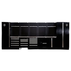 Draper 04393 Bunker Modular Storage Combo with Stainless Steel Worktop (25 Piece)
