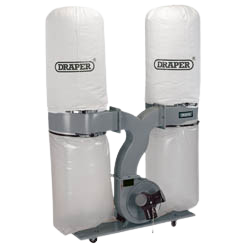 Draper 80947 Portable Dust/Chip Extractor, 300L, 2200W