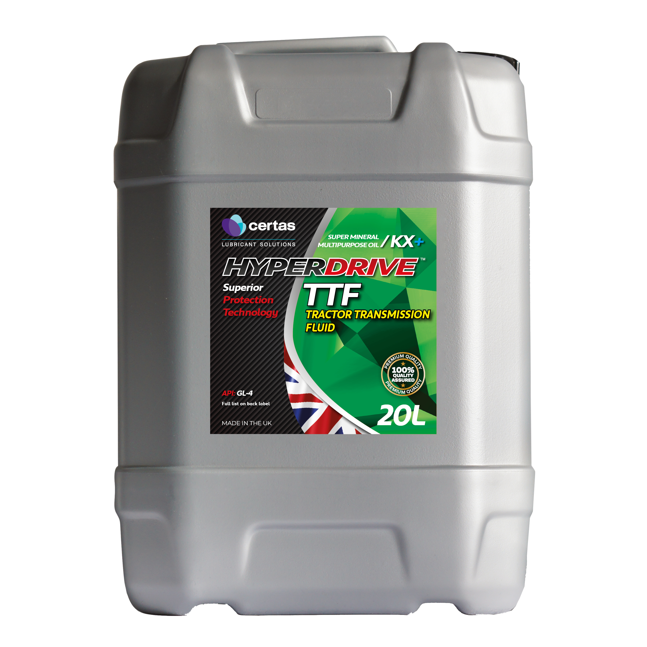 HyperDrive KX+ TTF Tractor Transmission Fluid - 20 Litre