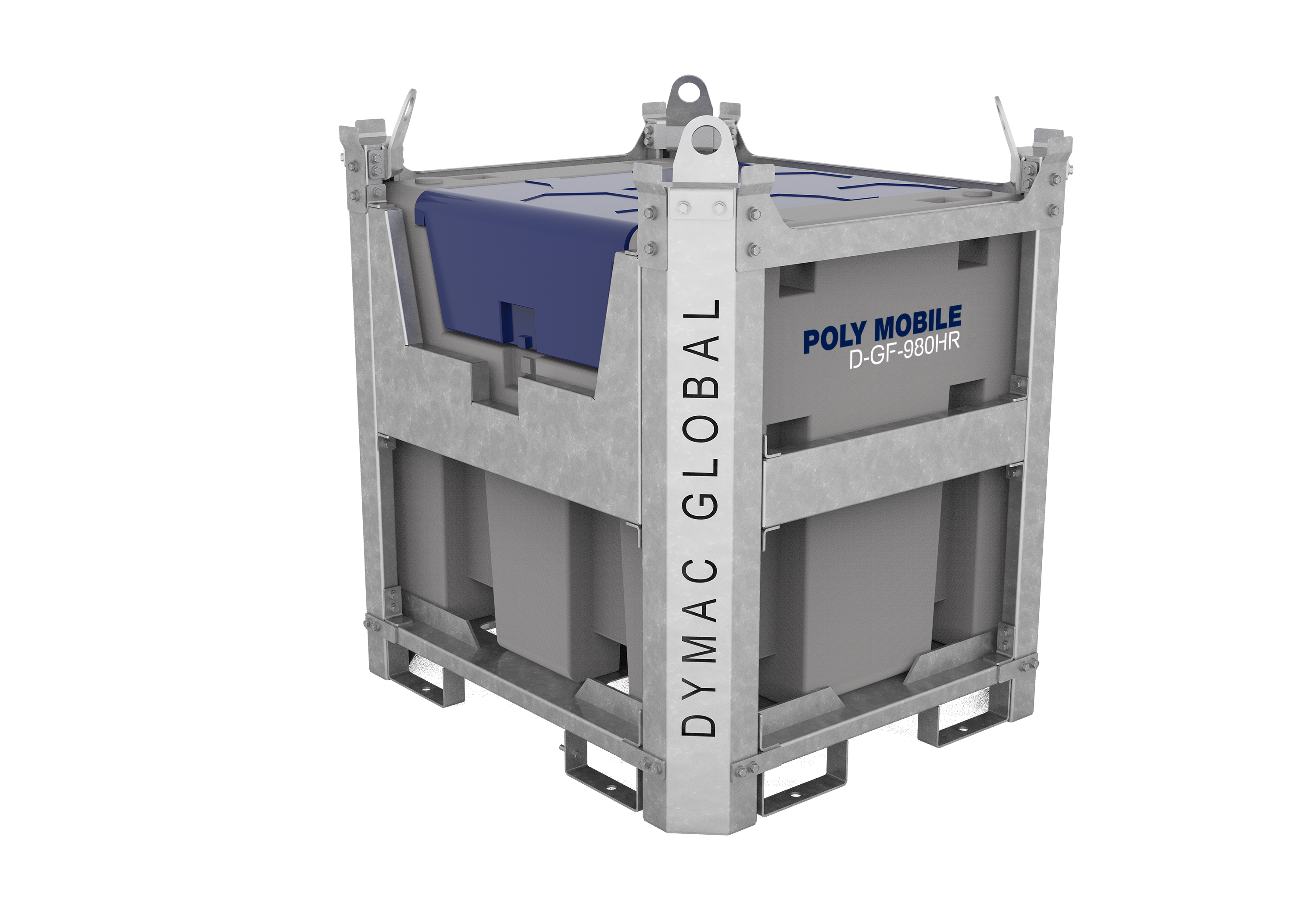 Diesel Galvanished Storage Tank - 980 Litres, Dymac - PMD-GF-980HR