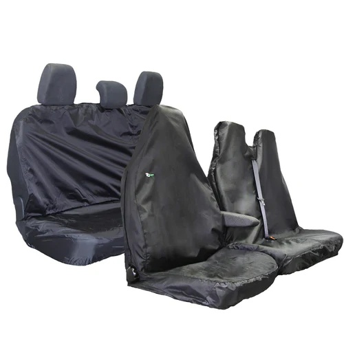 Seat Cover For Van Rear Bench, Medium Size, Black, Town & Country - MFRXLBLK