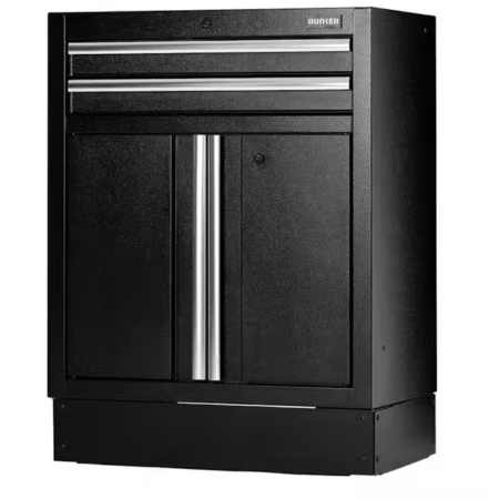 Draper 23752 Bunker Modular Floor Cabinet, 2 Drawer, 2 Door, 680mm